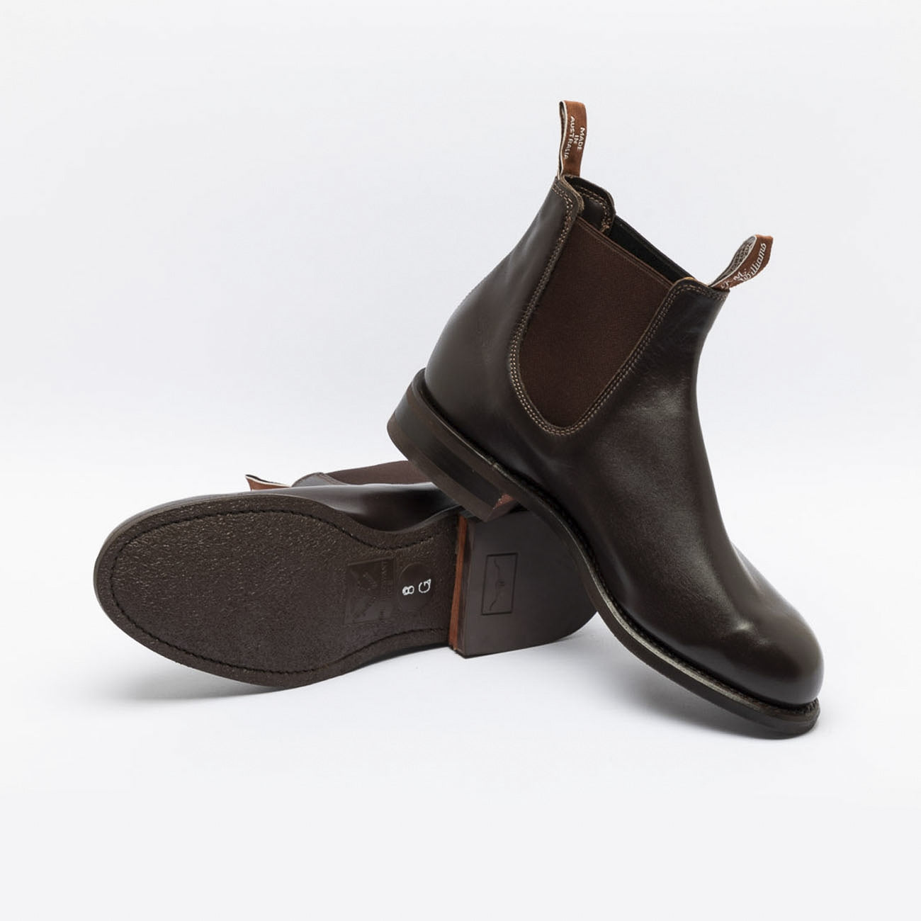 Stivaletto R.M. Williams Comfort in pelle marrone