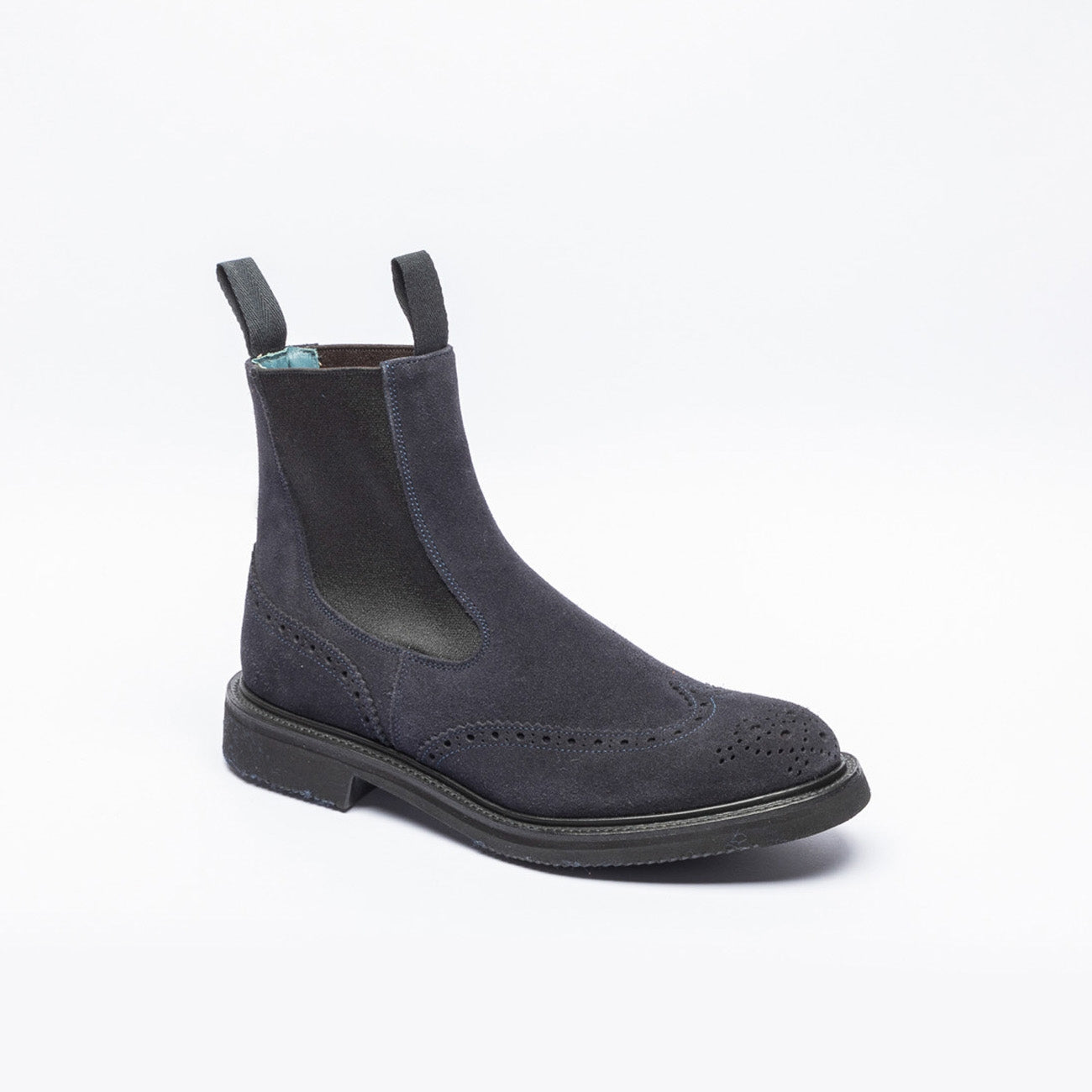 Polacco Tricker's Henry in camoscio blue