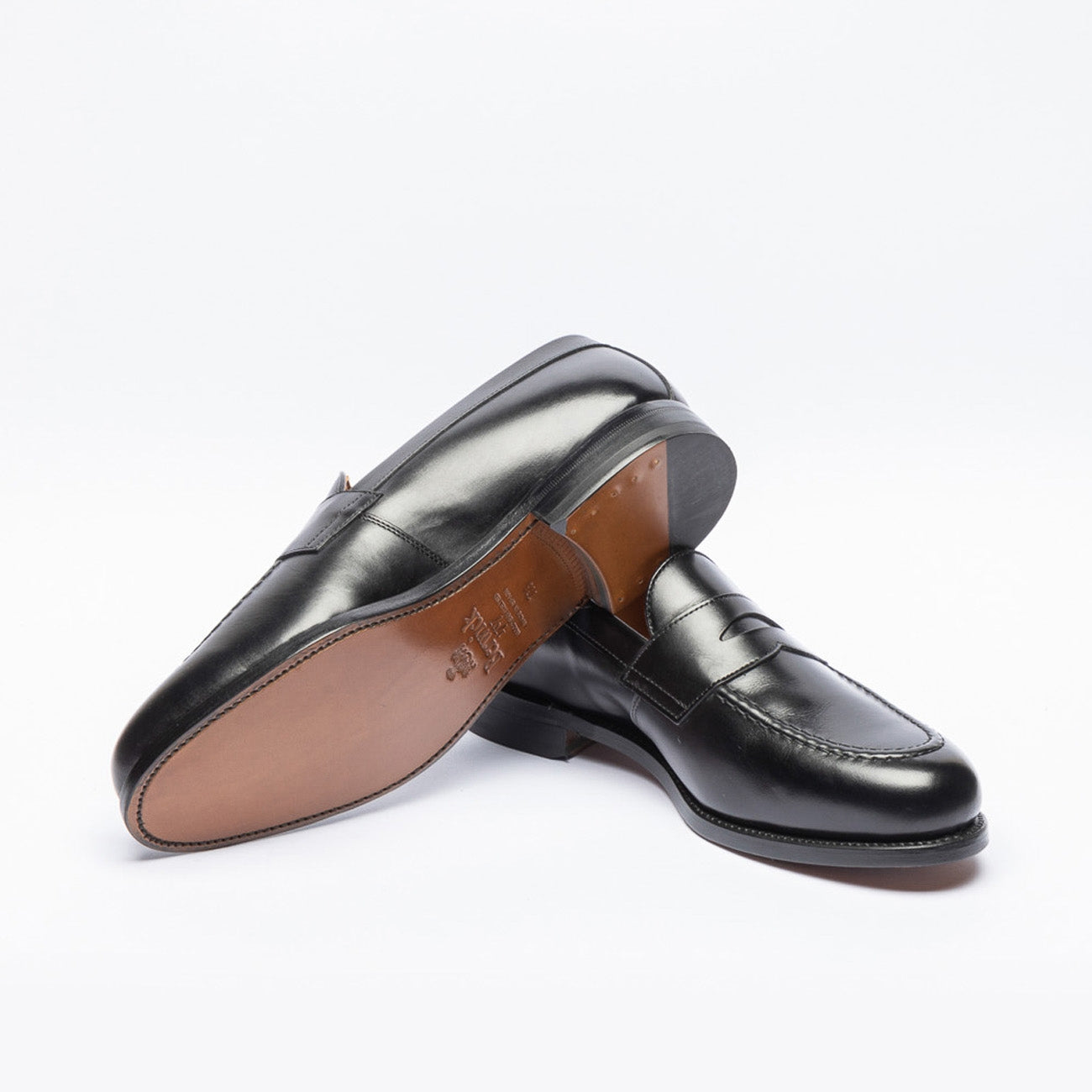 Mocassino Berwick 9628 in pelle nera
