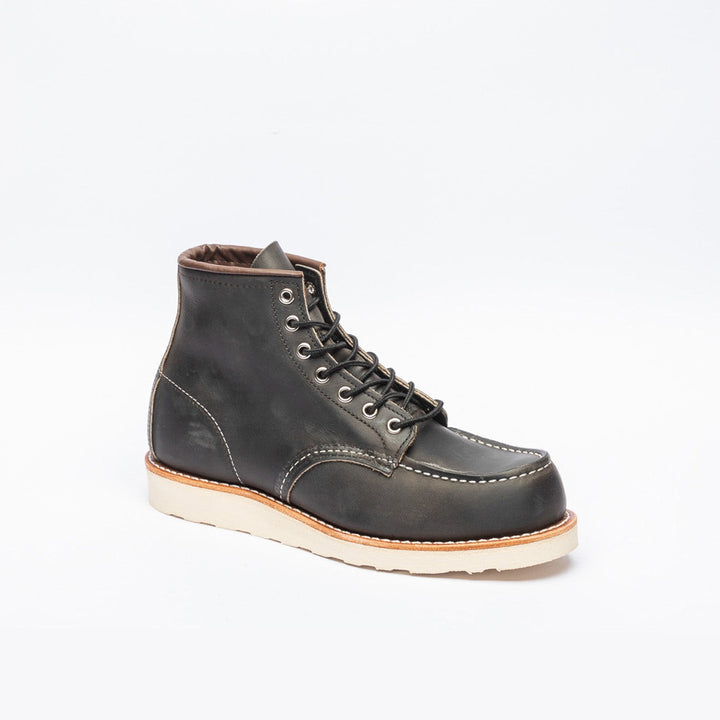 Polacco derby Red Wing Moc Toe 8890 in pelle grigia