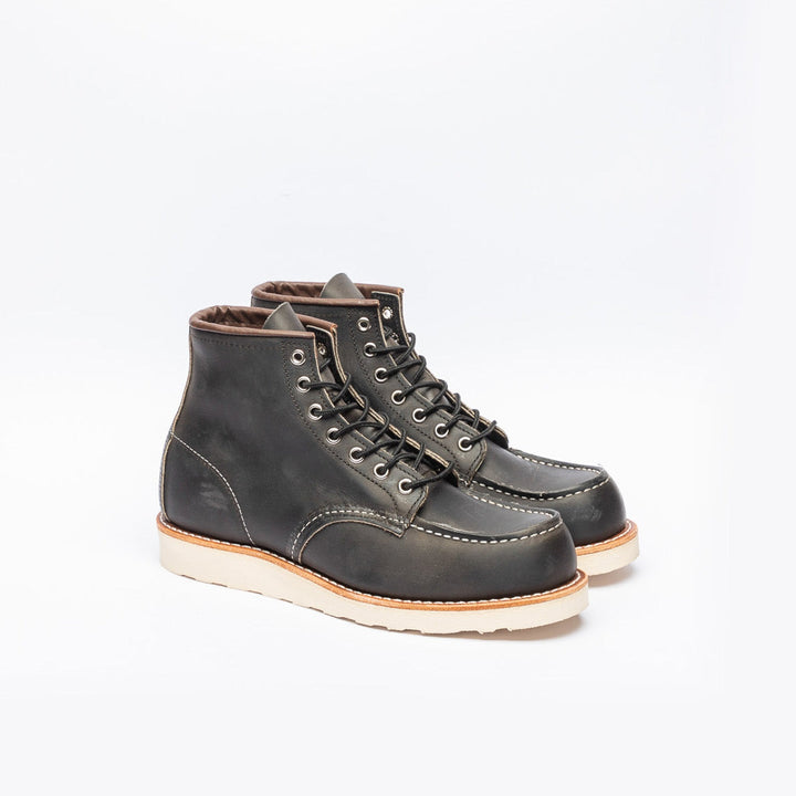 Polacco derby Red Wing Moc Toe 8890 in pelle grigia