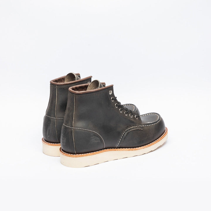 Polacco derby Red Wing Moc Toe 8890 in pelle grigia