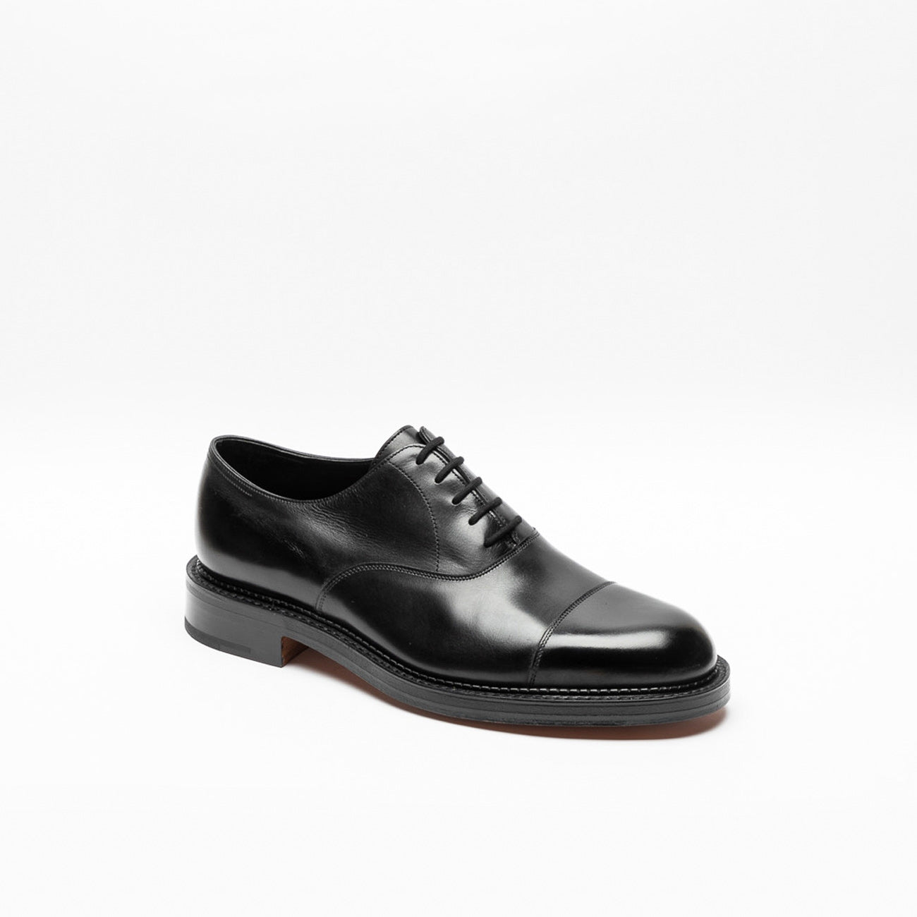 Stringata oxford John Lobb City 2 New Standard in pelle nera