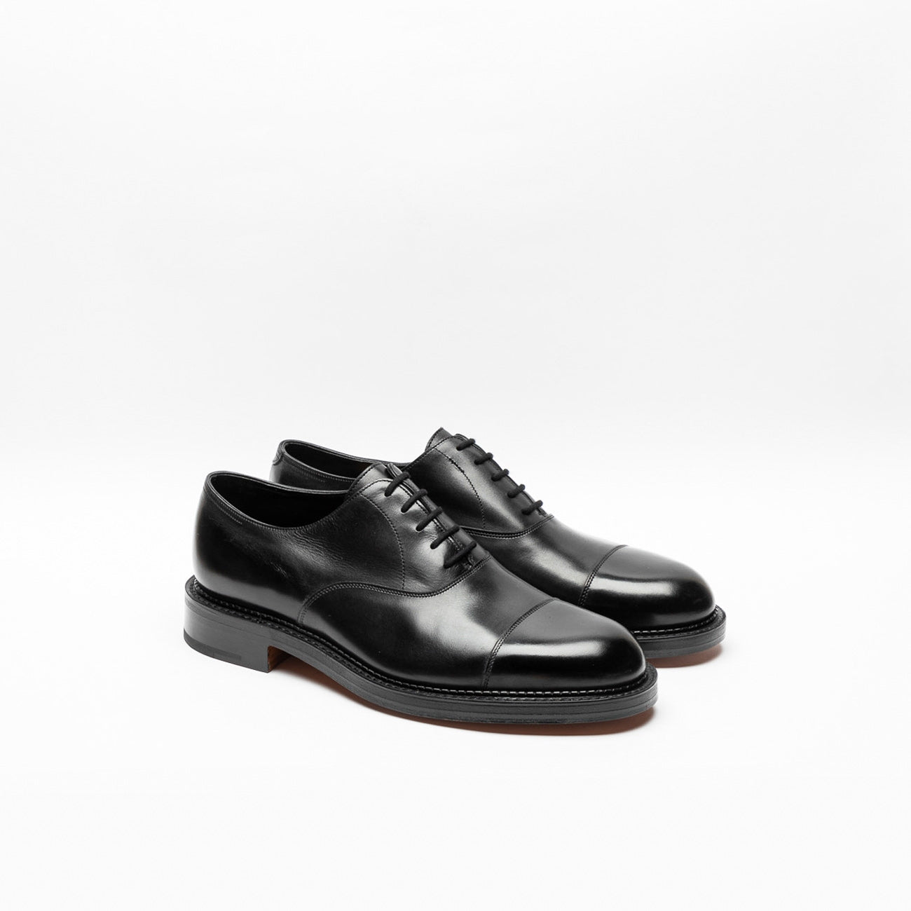 Stringata oxford John Lobb City 2 New Standard in pelle nera