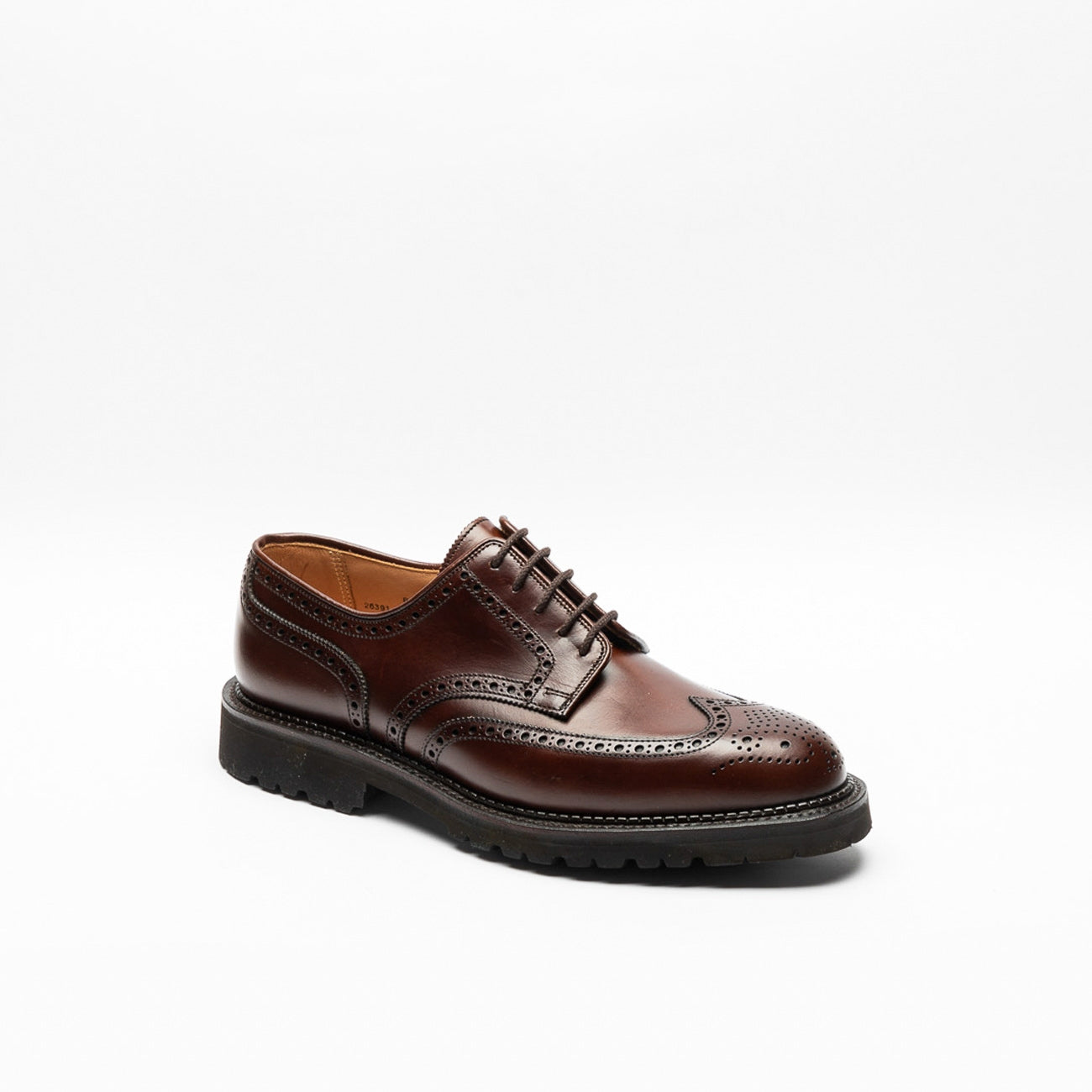 Stringata Crockett & Jones Pembroke 2 in pelle marrone