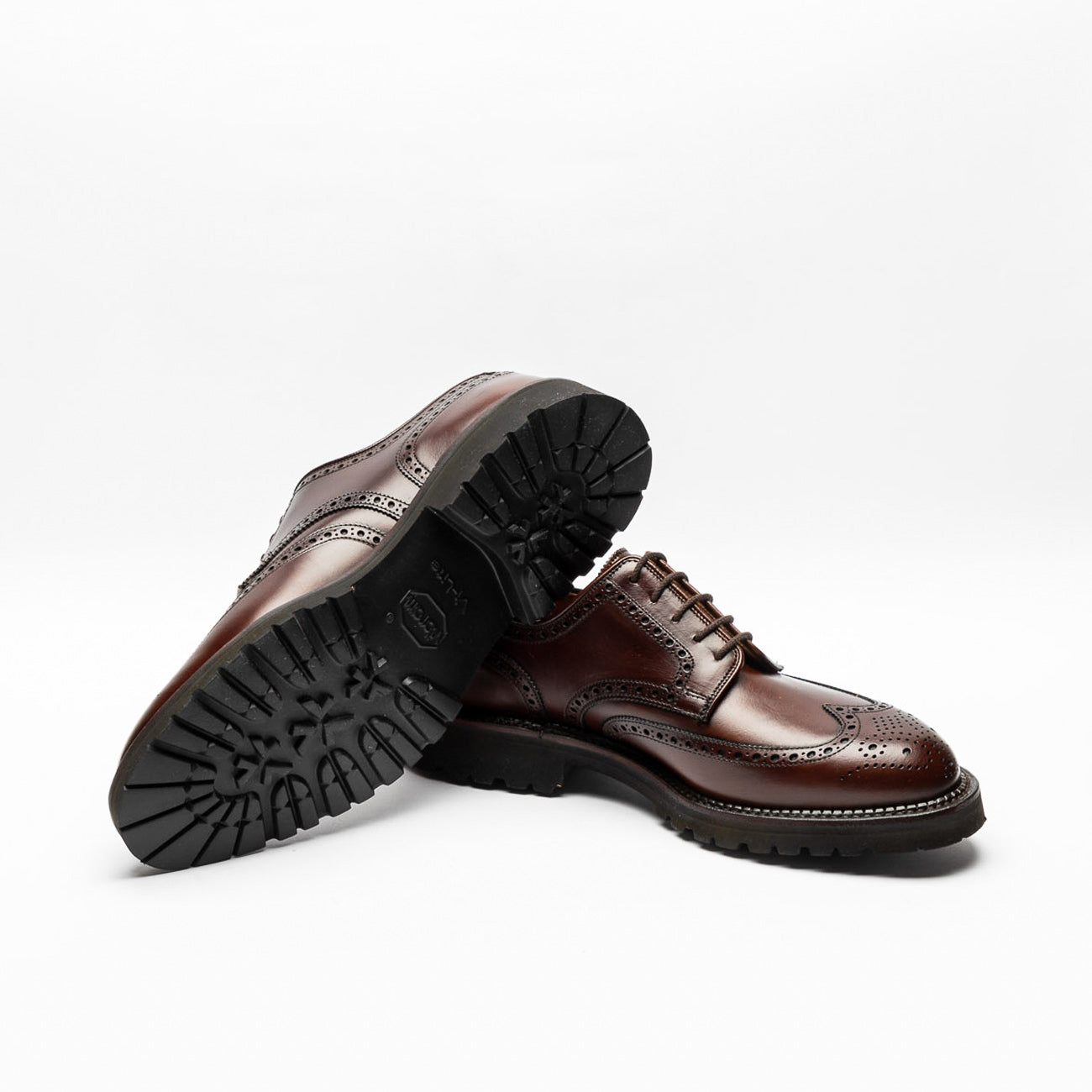 Stringata Crockett & Jones Pembroke 2 in pelle marrone
