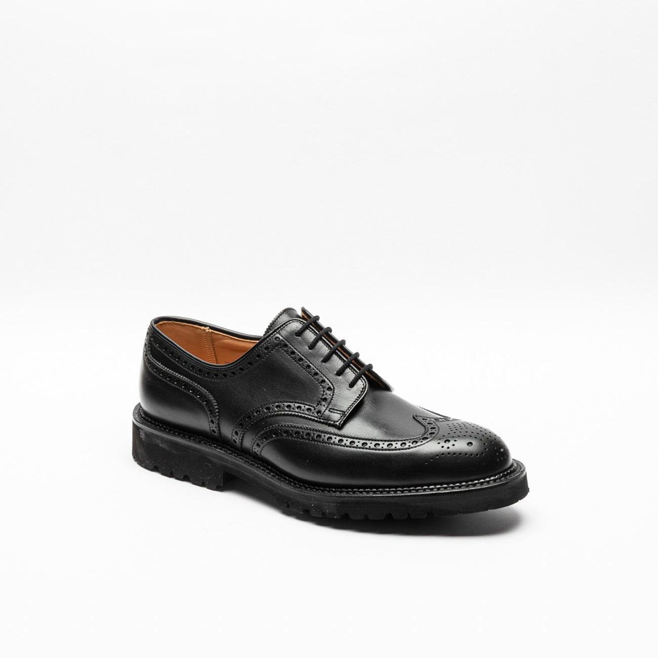 Stringata Crockett & Jones Pembroke 2 in pelle nera