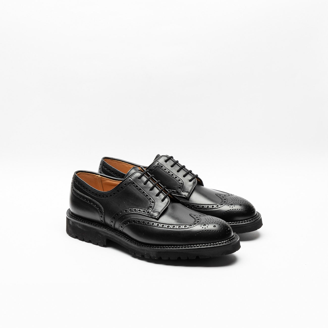 Stringata Crockett & Jones Pembroke 2 in pelle nera