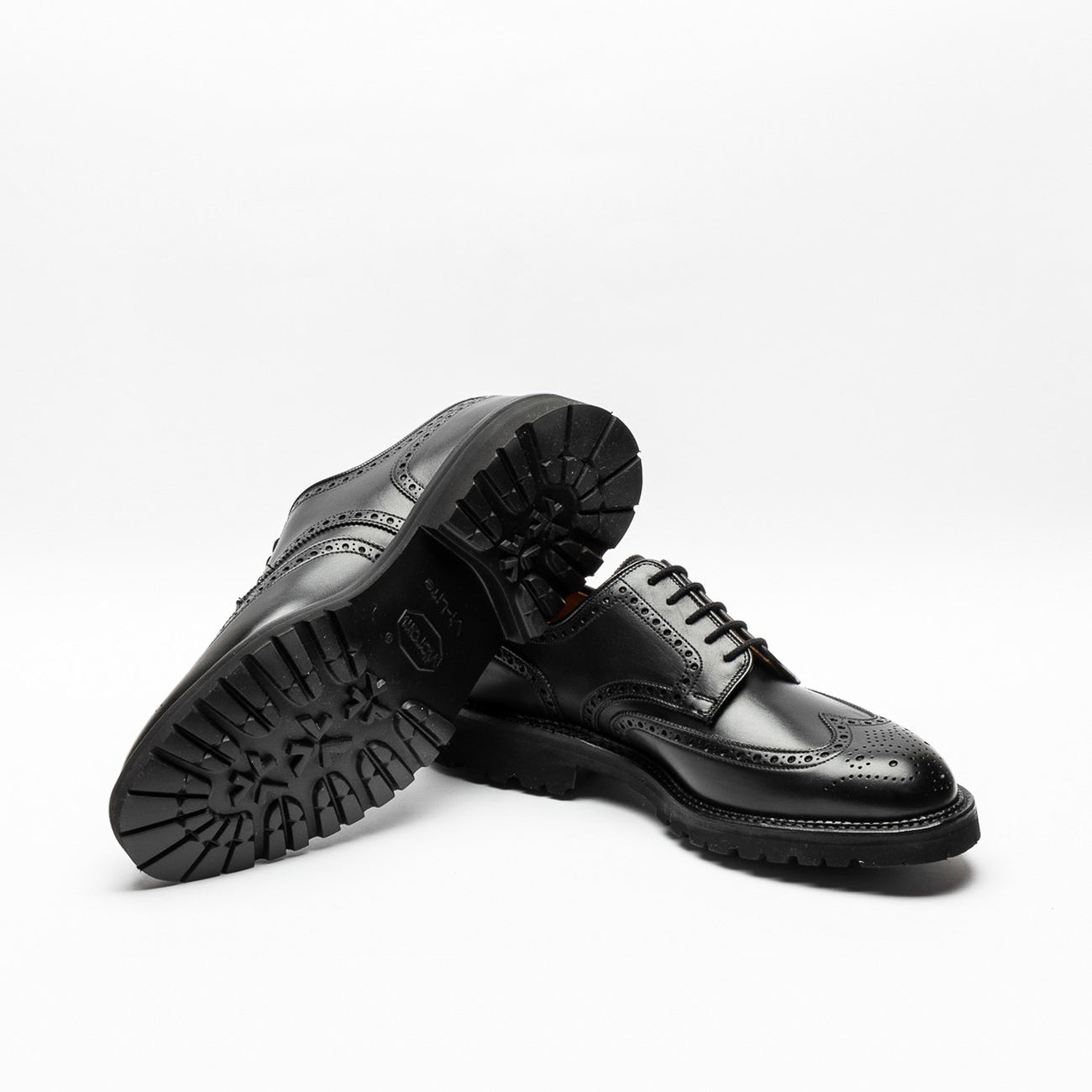 Stringata Crockett & Jones Pembroke 2 in pelle nera