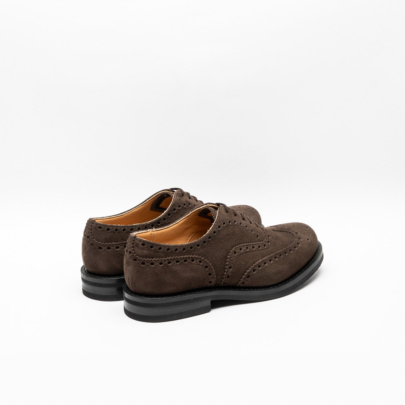 Stringata oxford Church's Amersham in camoscio marrone