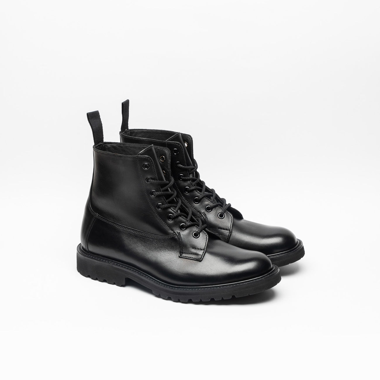 Stivaletto Tricker's Burford in pelle super nera