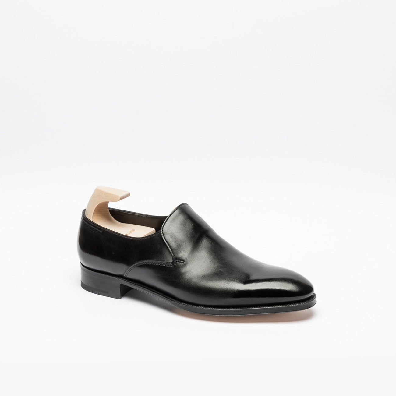 Mocassino John Lobb Elm in pelle nera