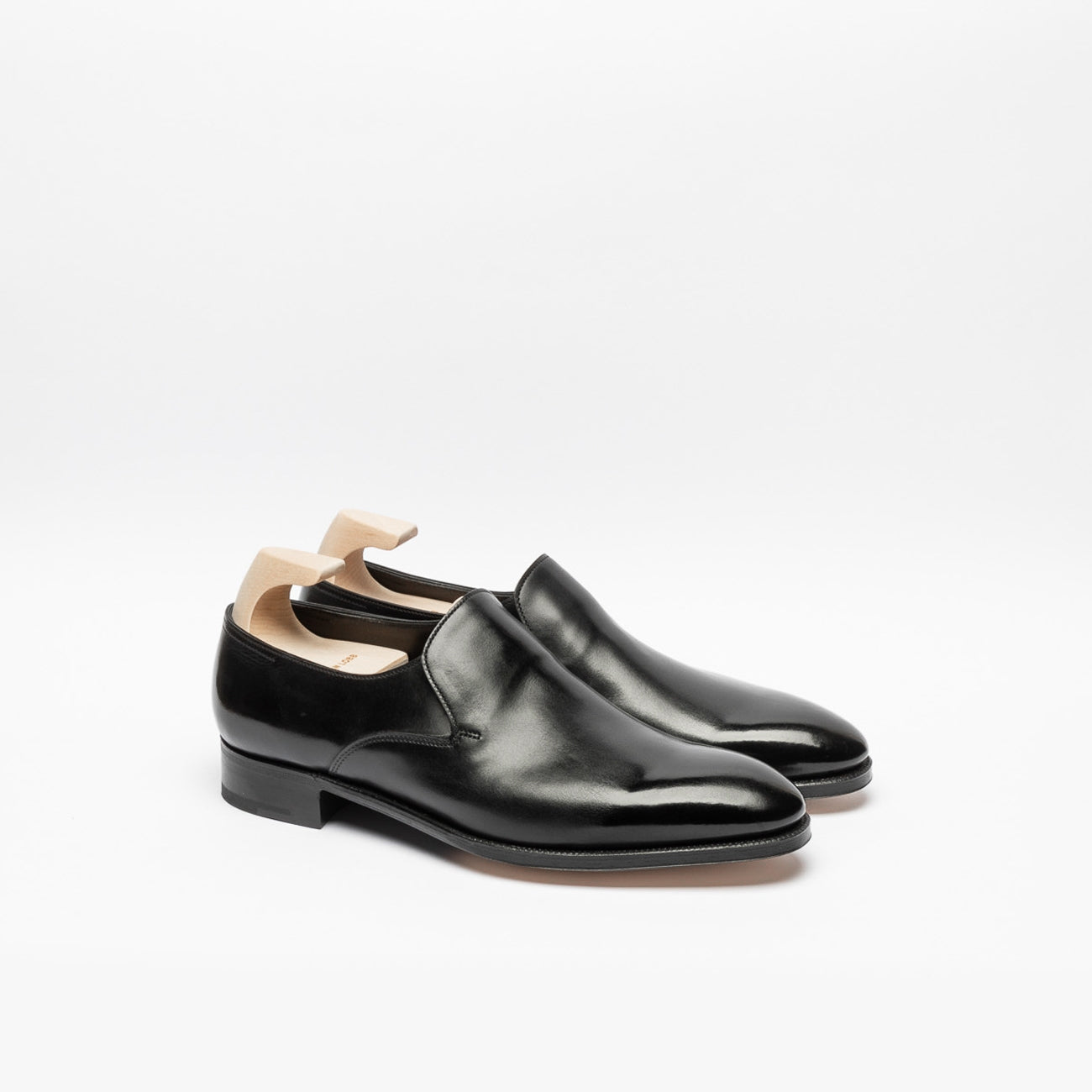 Mocassino John Lobb Elm in pelle nera