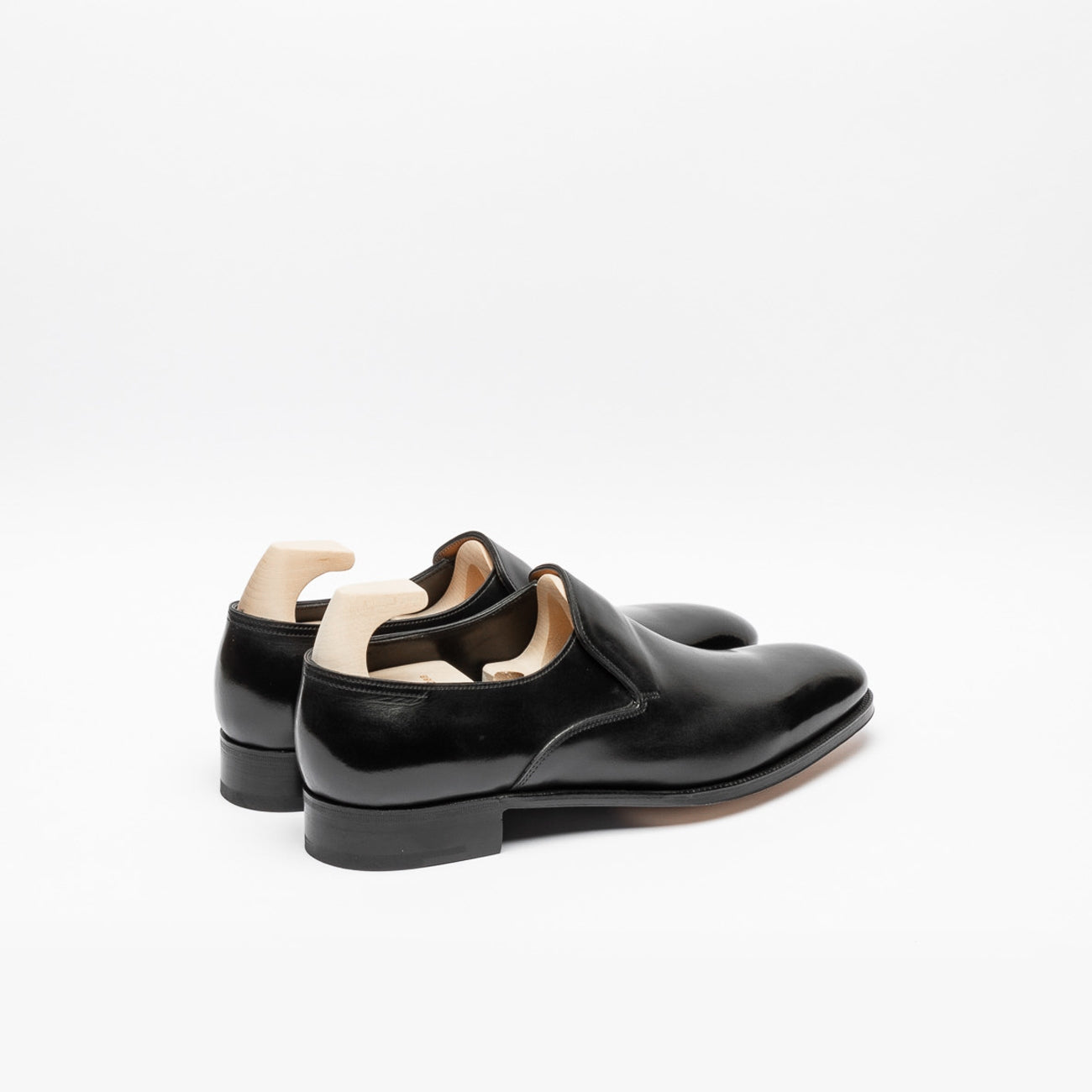 Mocassino John Lobb Elm in pelle nera