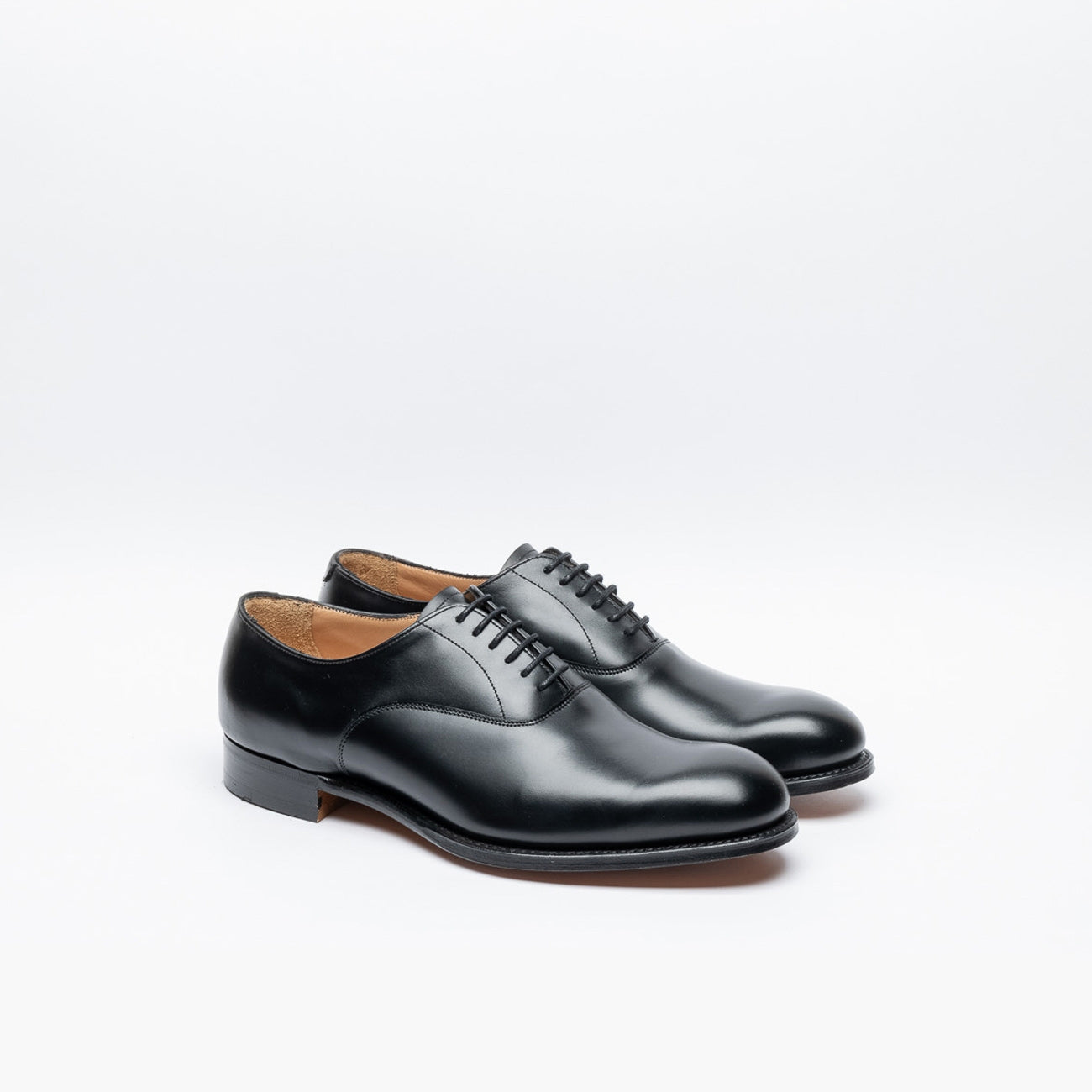 Stringata Cheaney Joseph & Sons Edgar in pelle nera