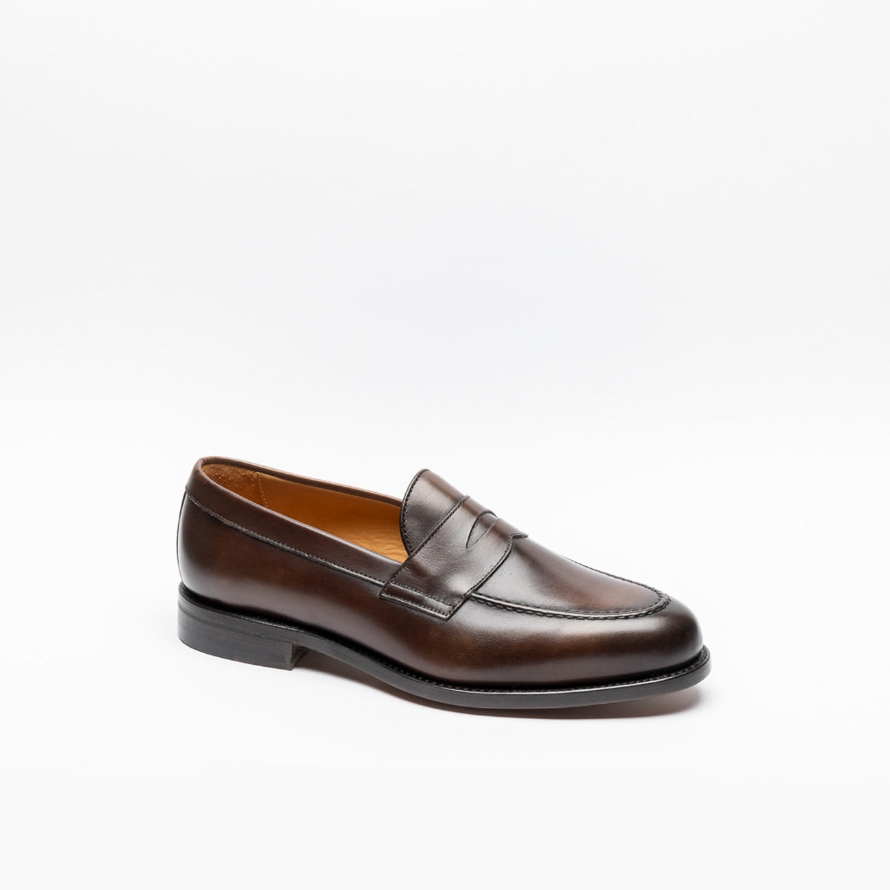 Mocassino Berwick 9628 in pelle marrone