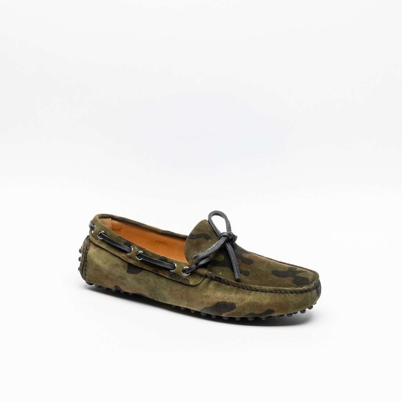 Driving moccasin Car Shoe Driving KUD006 in camouflage suede