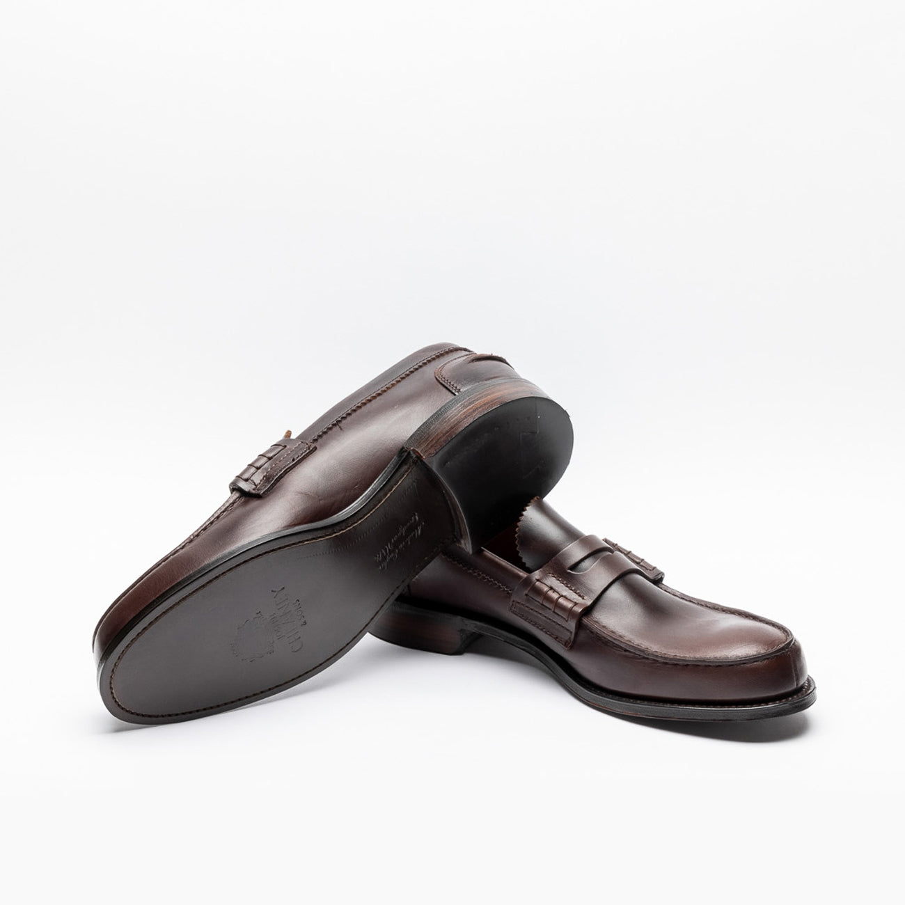 Mocassino Cheaney Joseph & Sons Dover EF in pelle oxford vino