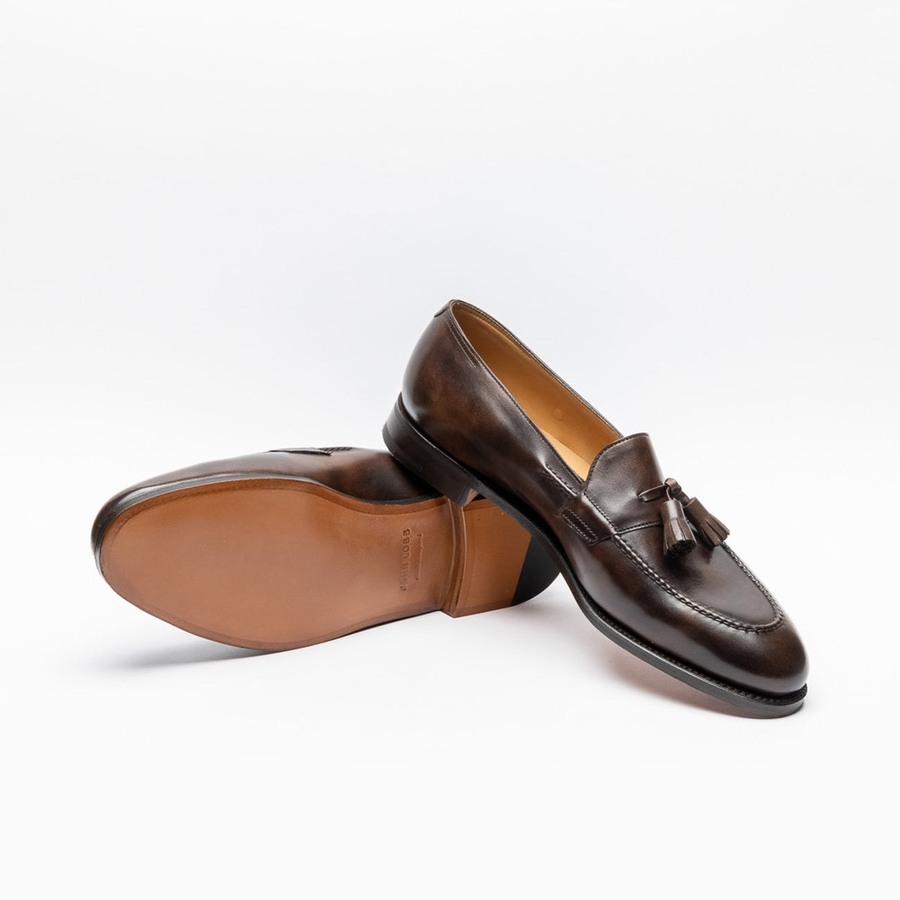 Mocassino John Lobb Truro in pelle museum marrone