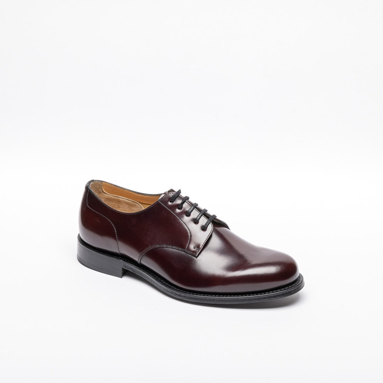 Stringata derby Church's Somerby 2 burgundy spazzolato