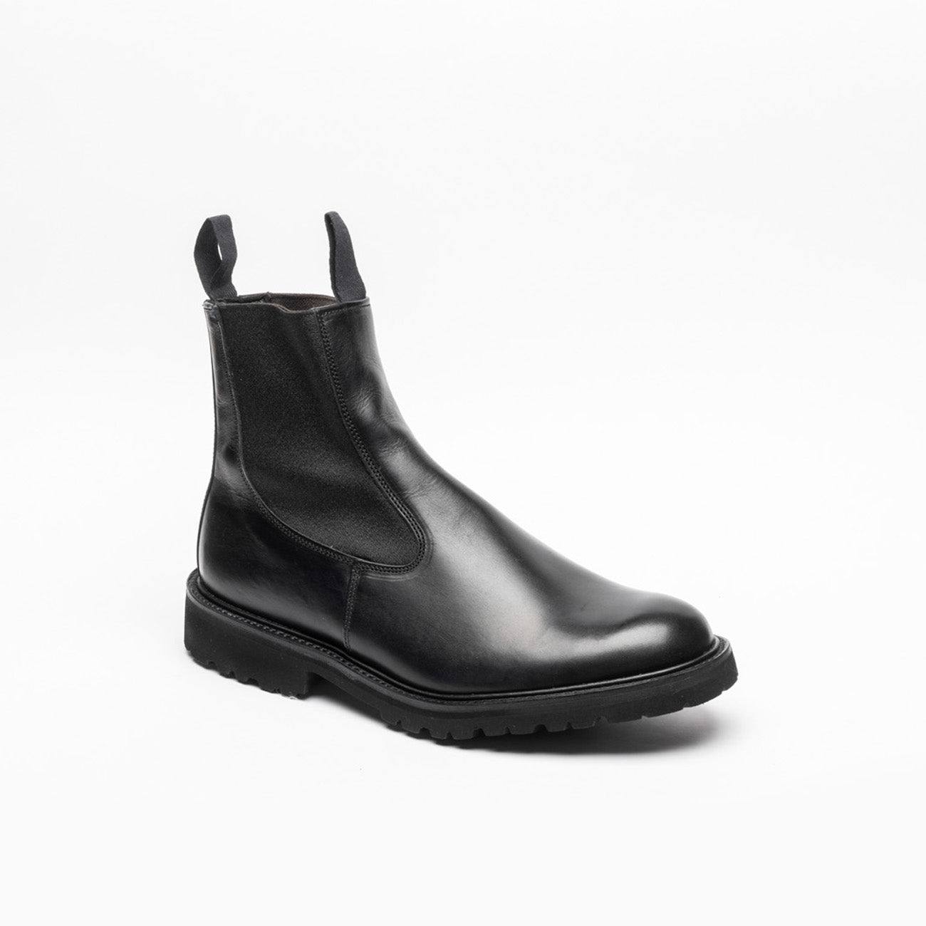 Tricker's Stephen chelsea boot in black leather