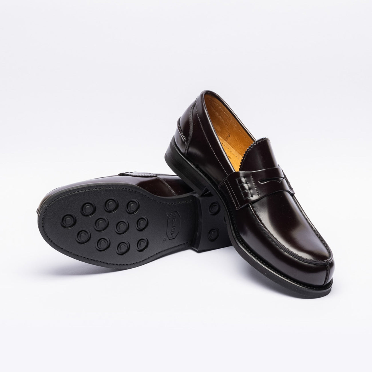 Mocassino Borghini 750 Diana in pelle nera