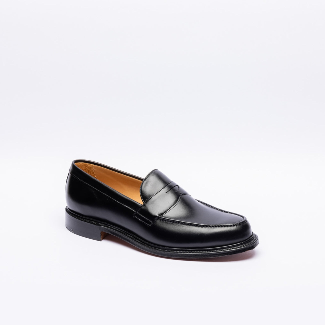 Mocassino Cheaney Joseph & Sons Hudson in pelle nera