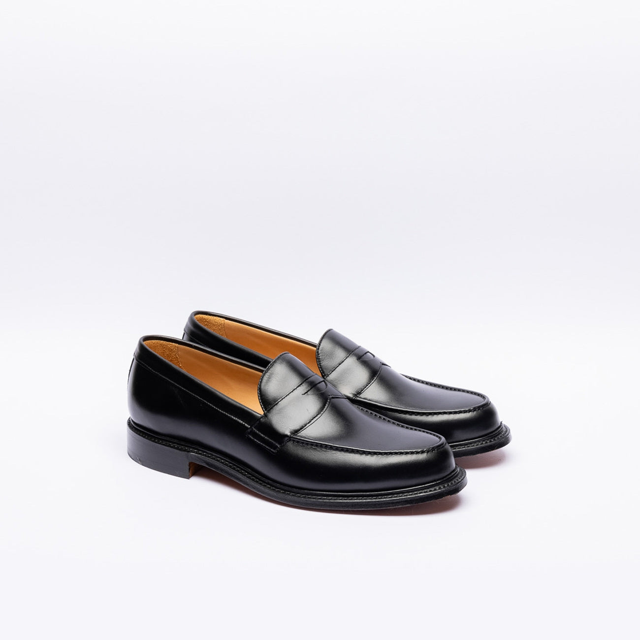 Mocassino Cheaney Joseph & Sons Hudson in pelle nera