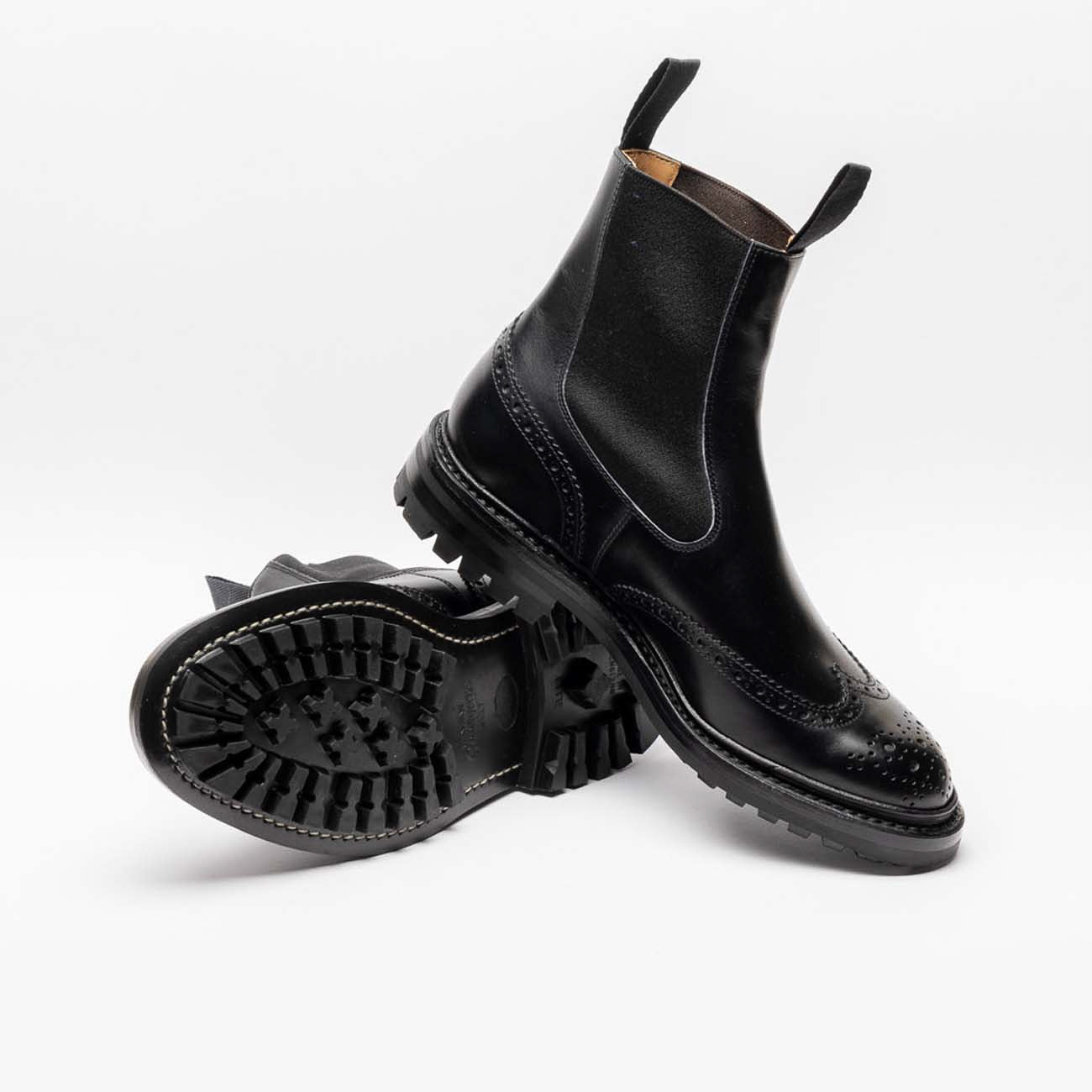 Polacco Tricker's Henry in pelle nera