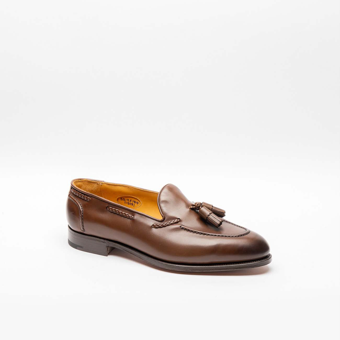 Mocassino Edward Green Belgravia in pelle marrone