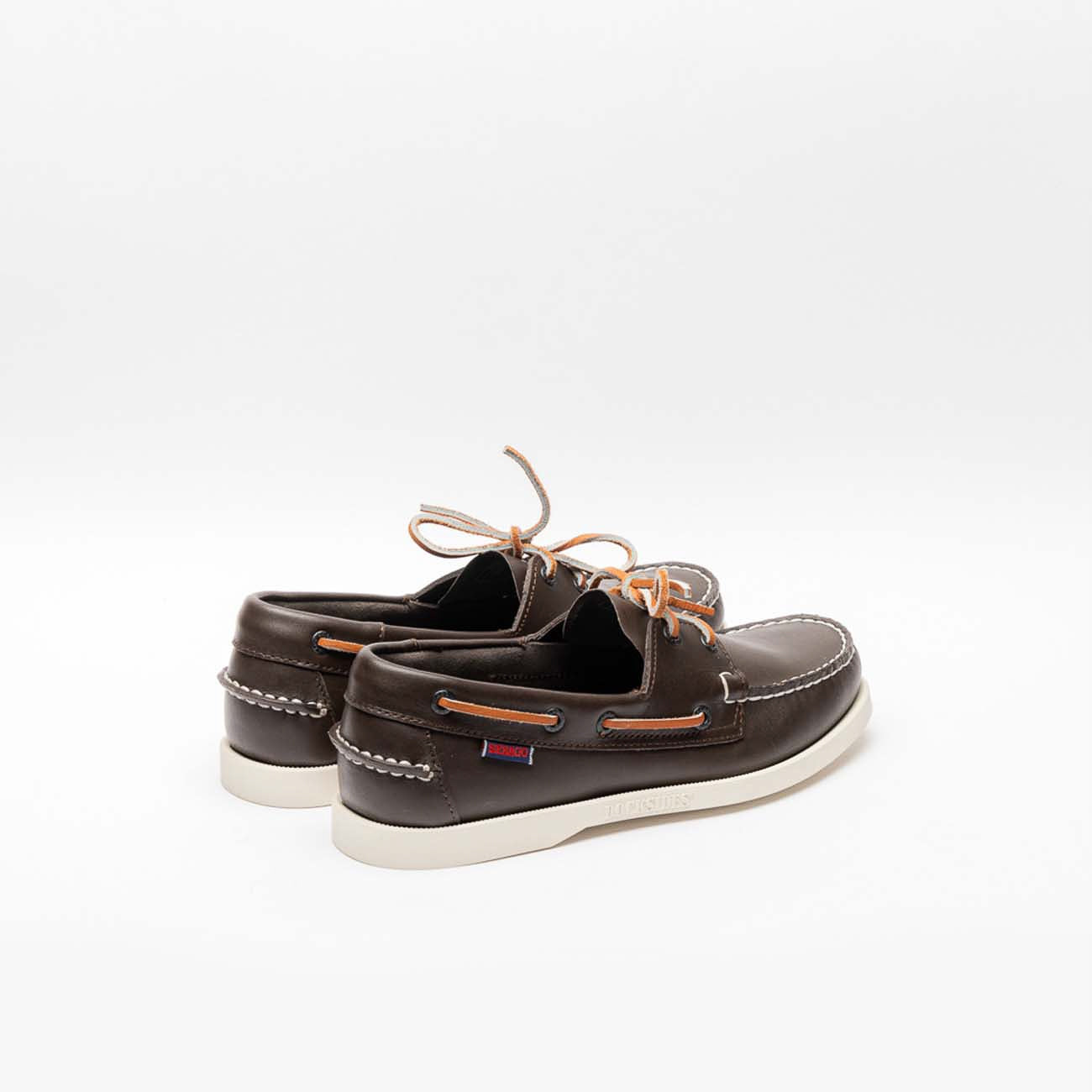 Mocassino uomo Sebago Docksides in pelle marrone