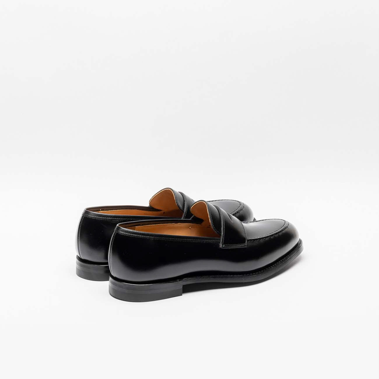 Mocassino Crockett & Jones Henley in pelle nera calvary