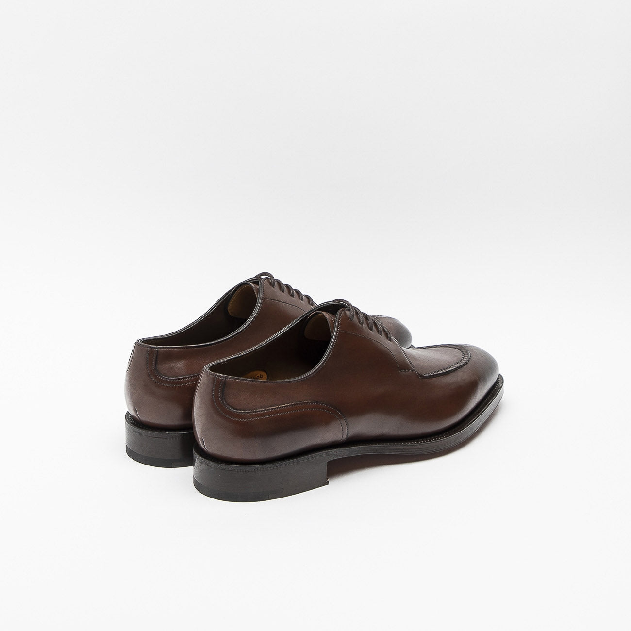 Scarpa stringata Edward Green Dover in pelle dark oak antique