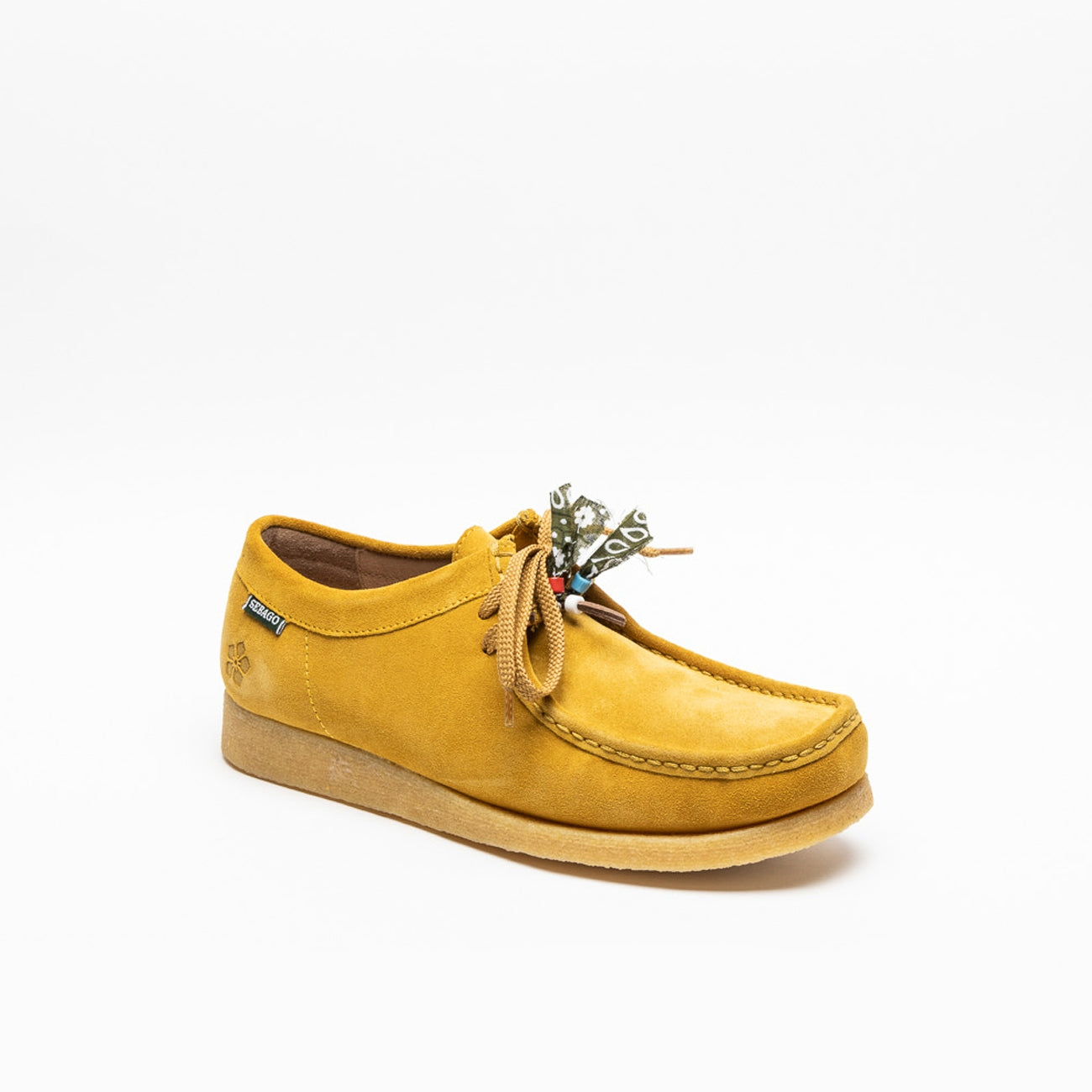 Polacco basso Sebago Koala Hanami in camoscio senape