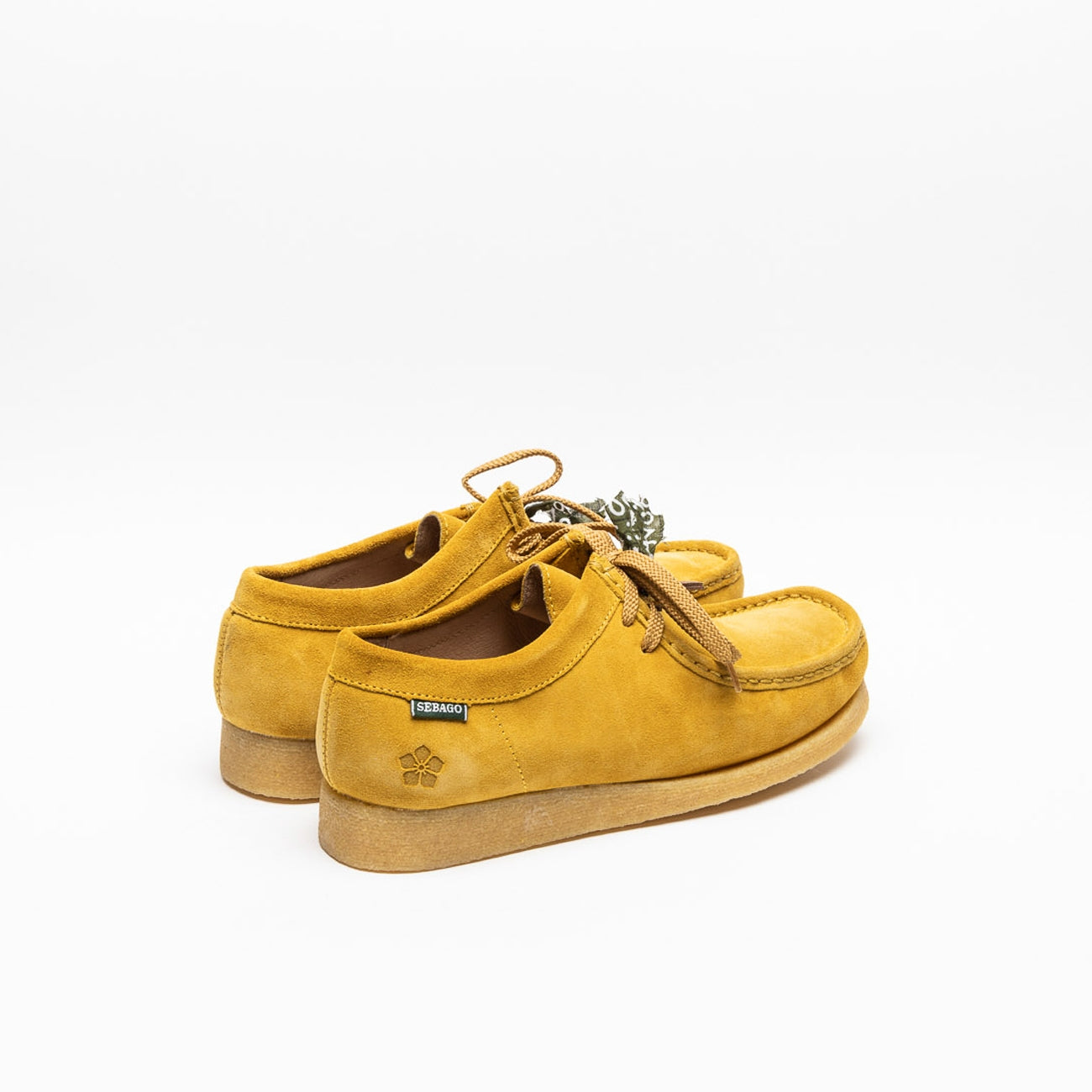 Polacco basso Sebago Koala Hanami in camoscio senape