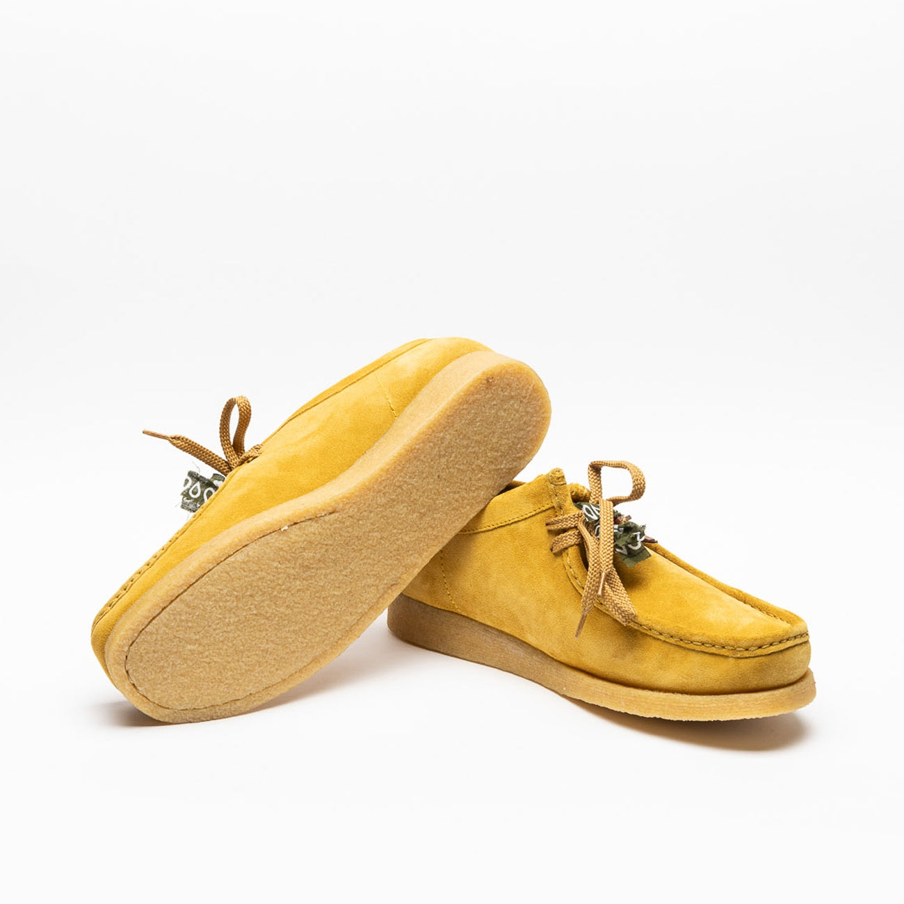 Polacco basso Sebago Koala Hanami in camoscio senape