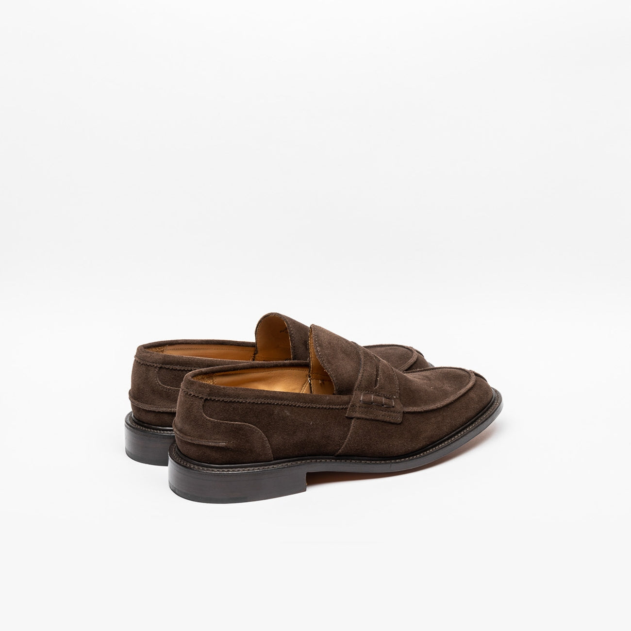 Mocassino Tricker's James in camoscio marrone