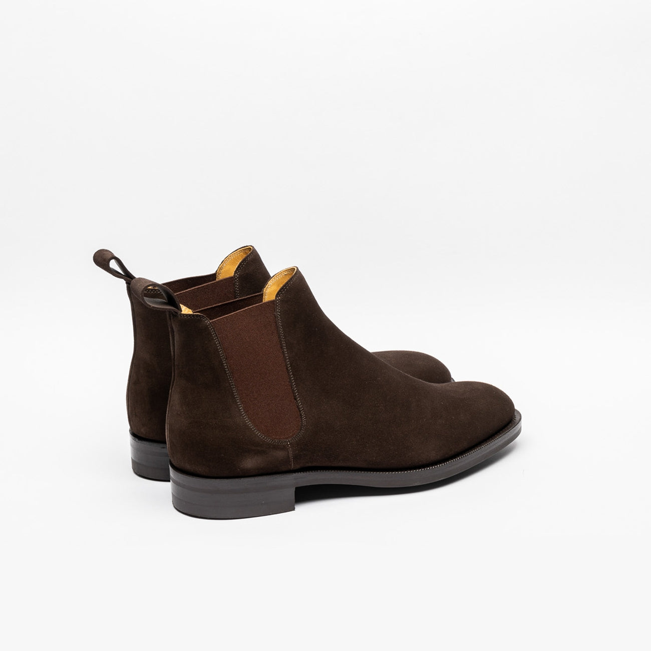 Polacco chelsea Edward Green Camden in camoscio marrone