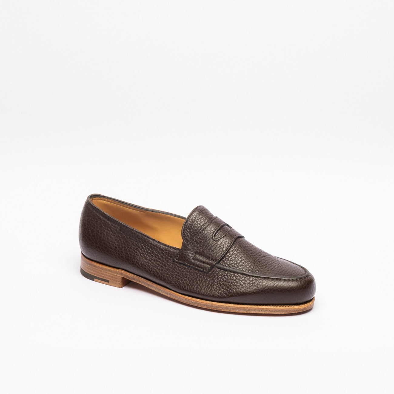 Mocassino penny loafer John Lobb Lopez in pelle marrone