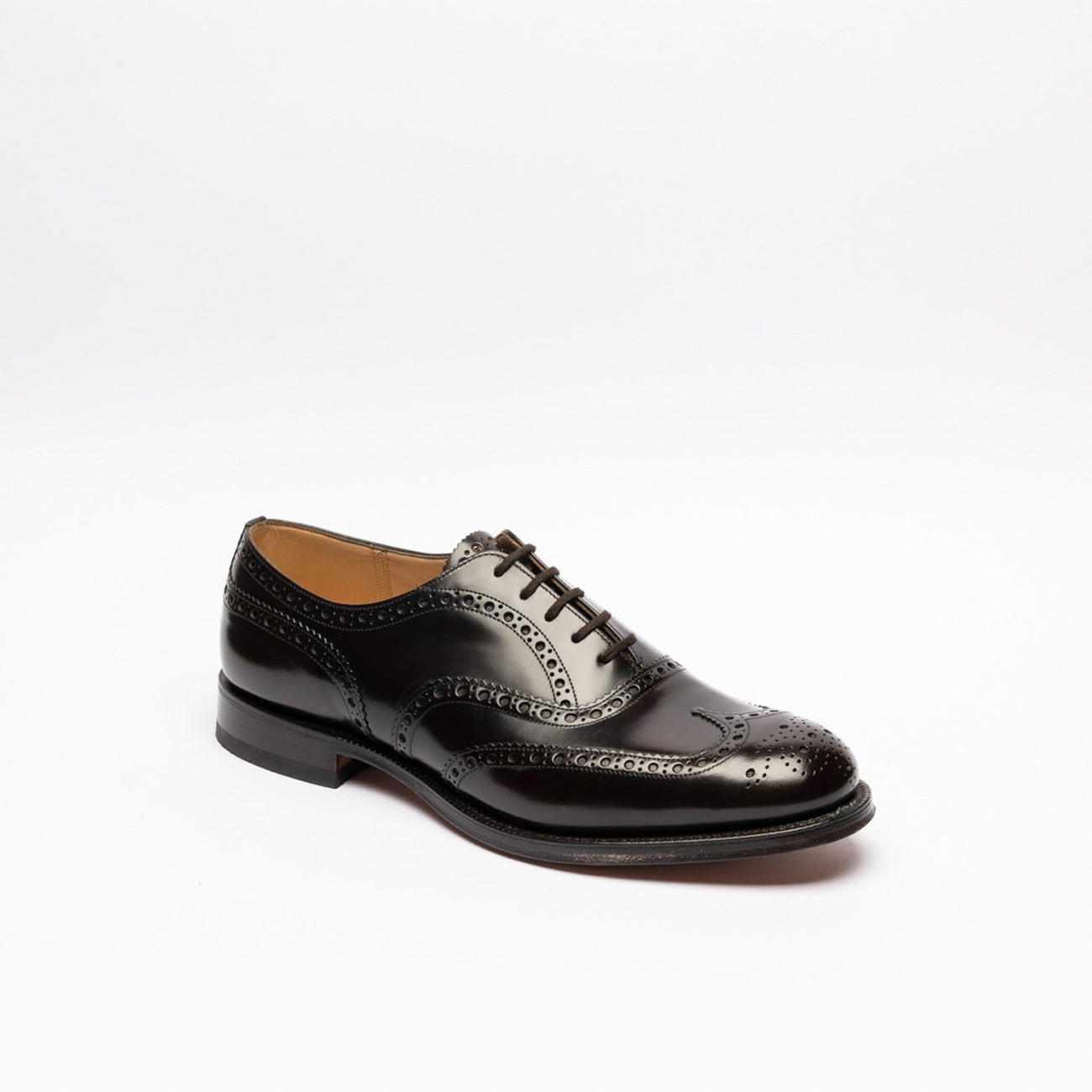 Scarpa stringata Church's Burwood 81 a coda di rondine light ebony