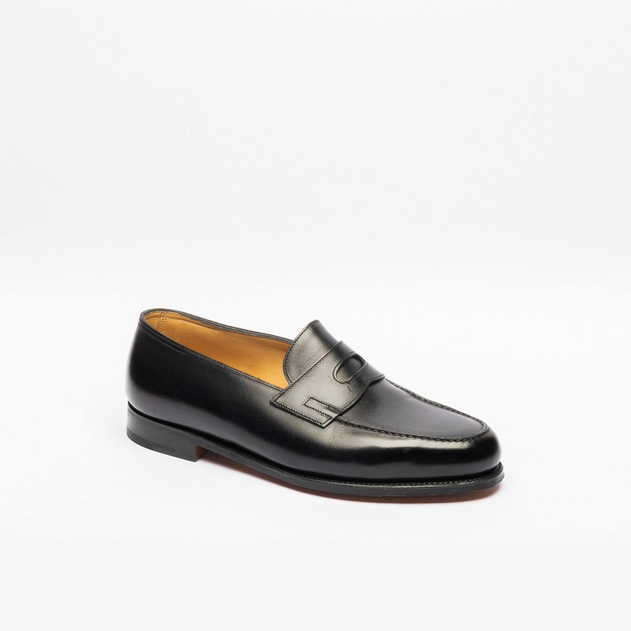 Mocassino John Lobb Lopez fit E in pelle nera