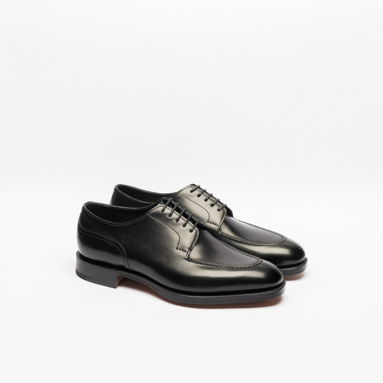 Scarpa stringata Edward Green Dover in pelle nera