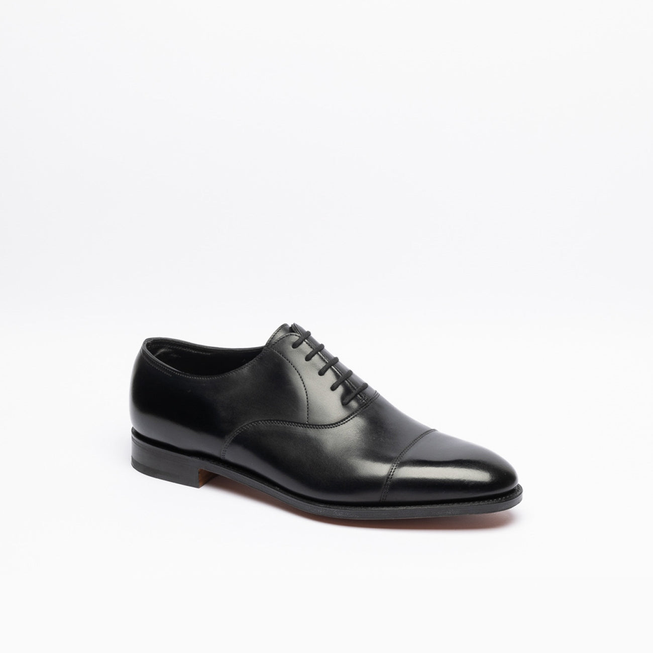 Scarpa stringata John Lobb City II fit F in pelle nera