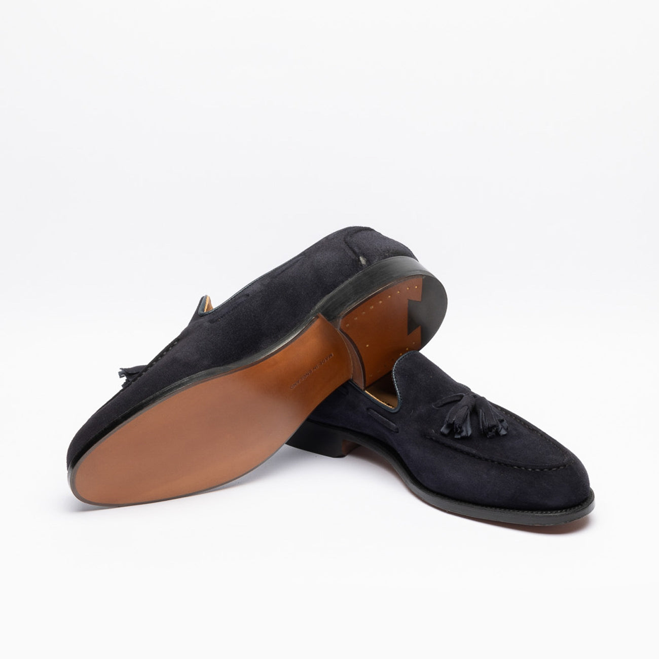 Mocassino Tricker's Chelsea navy castorino