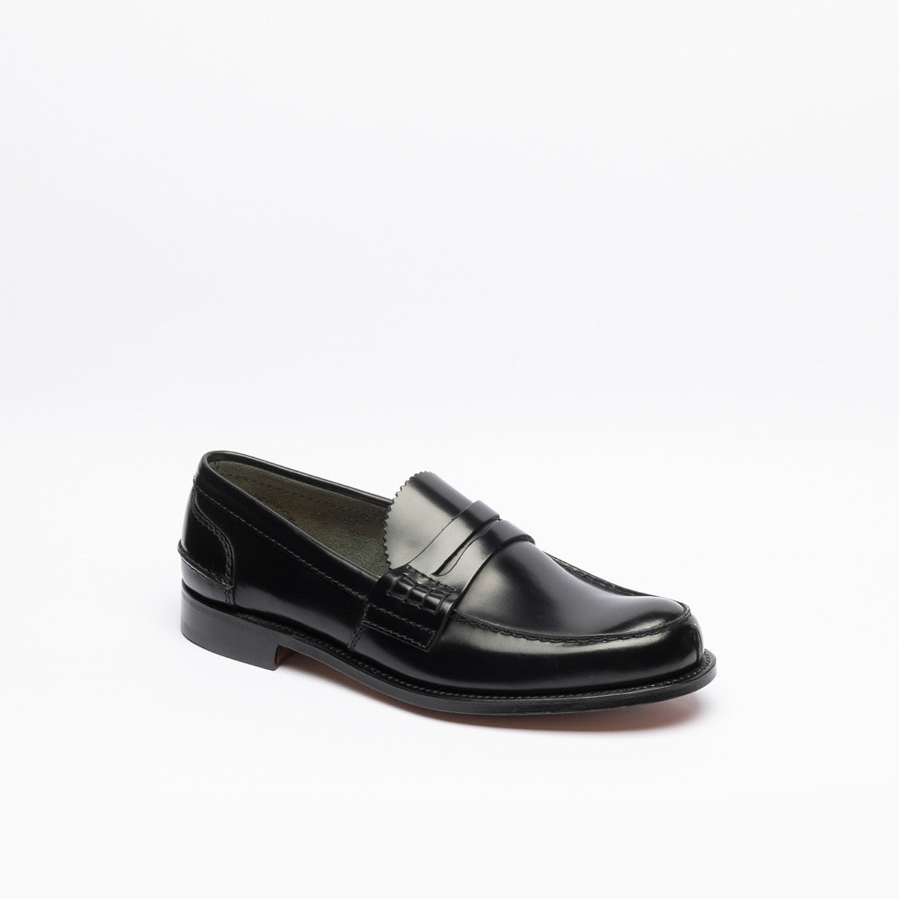 Mocassino penny loafer Church's Pembrey in pelle nera