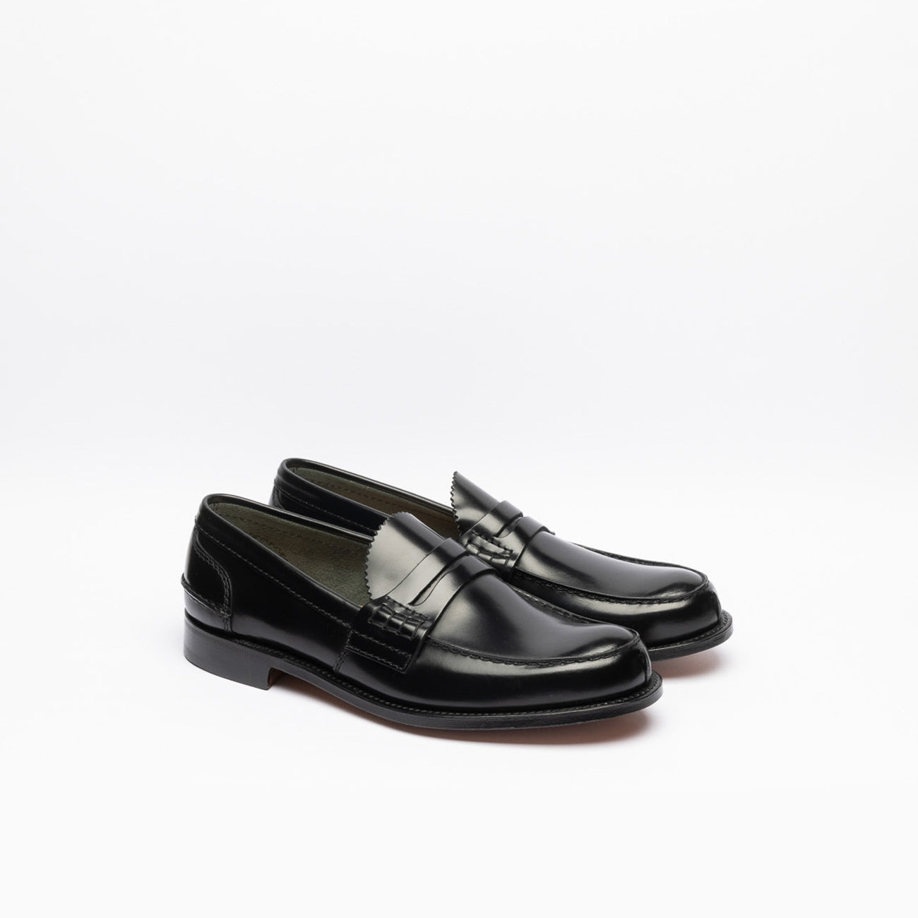 Mocassino penny loafer Church's Pembrey in pelle nera