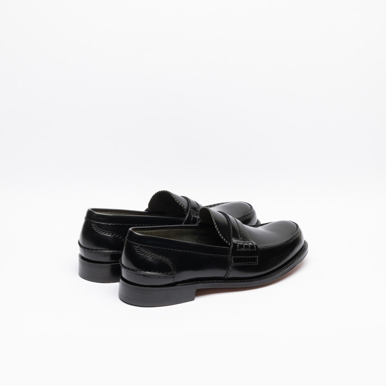 Mocassino penny loafer Church's Pembrey in pelle nera