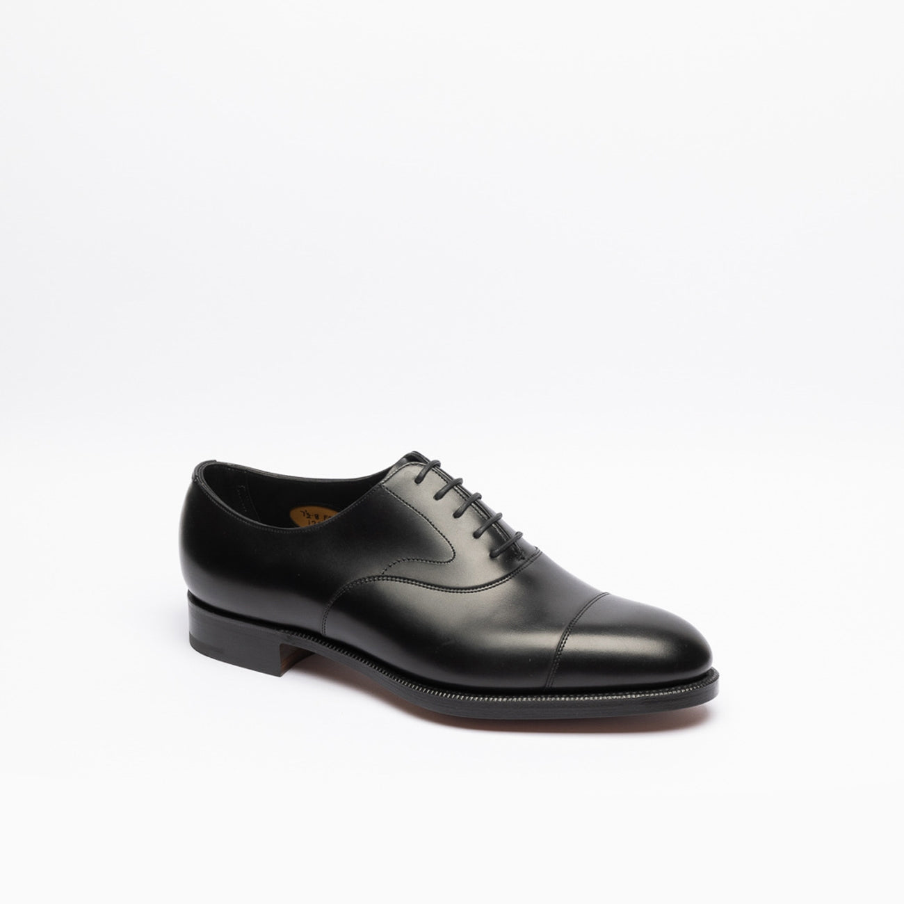 Scarpa stringata Edward Green Chelsea in pelle nera