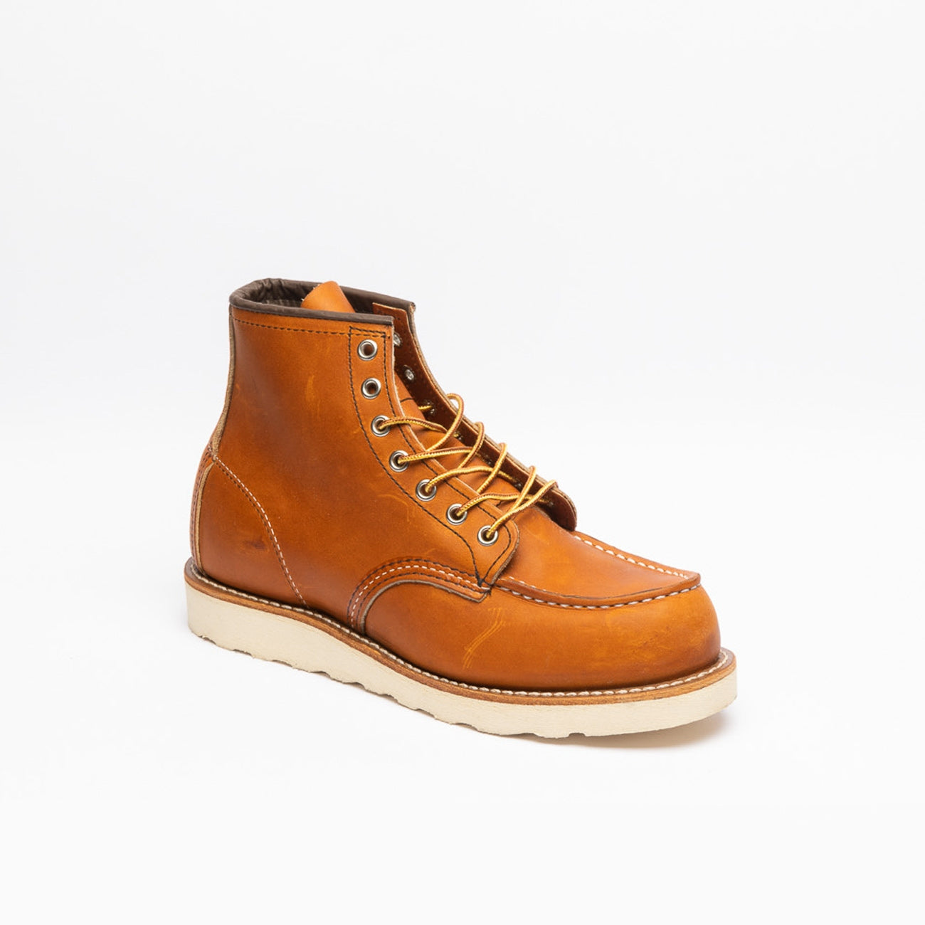 Polacco stringato Red Wing Classic Moc in pelle oro legacy