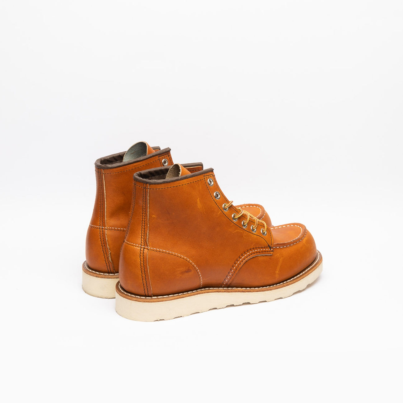 Polacco stringato Red Wing Classic Moc in pelle oro legacy